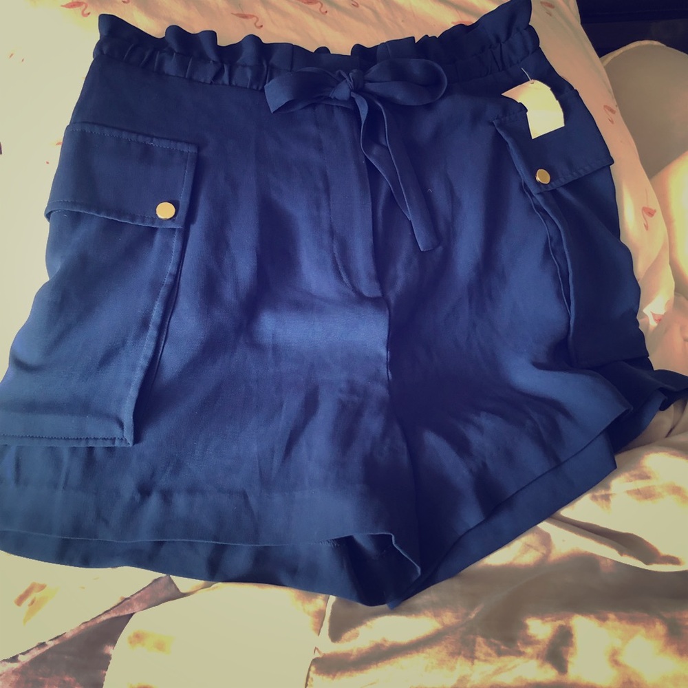 High waisted shorts